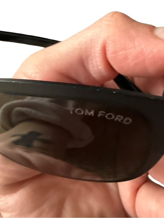 Tom Ford Alasdair Sunglasses Matte Black Metal Gray Lens TF Mens Womens - Picture 2 of 13